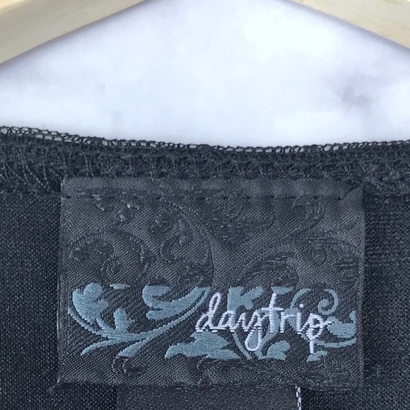 Daytrip Black Lace Ruffle Top Medium - Picture 6 of 8